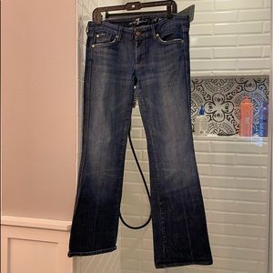 7 for all man kind boot cut jeans